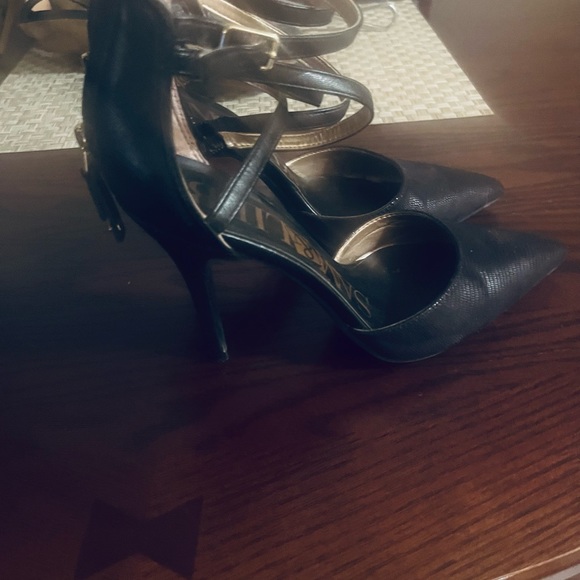 Sam & Libby Black high heels Size 7.5 - Picture 1 of 3